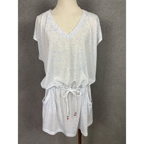 Tommy Hilfiger Other - Tommy Hilfiger Multicolor V-Neck Swim Dress Cover up Drawstring Size L/XL NWT's.